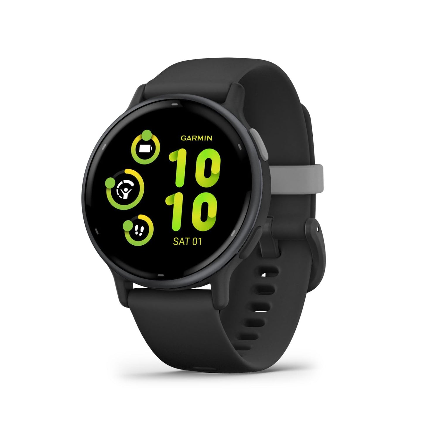 Garmin Vivoactive 5 – GPS Health & Fitness Smartwatch with AMOLED Display, Advanced Heart Rate & Sleep Tracking, Built-In GPS, Up to 11-Day Battery Life, Smart Notifications, Lightweight Aluminum Design + Free Magnetic Charger