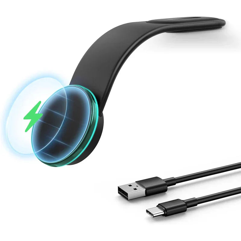 Magnum: Sleek Memory Metal 15W MagSafe Wireless Car Charger & Magnetic Phone Holder with Ultra-Strong Grip, Flexible Aluminum Bendable Arm & Dashboard Mount