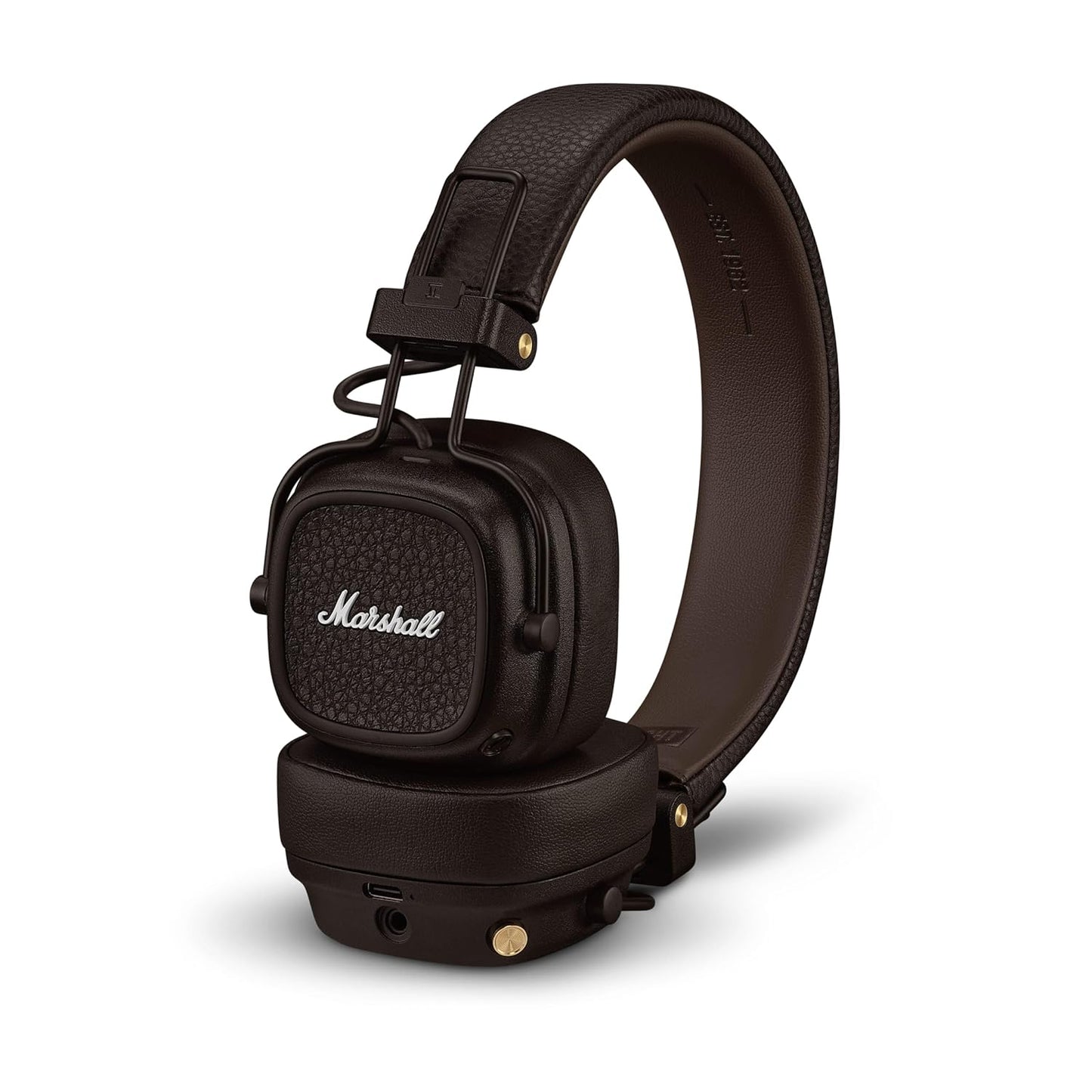 Marshall Major V – Wireless Bluetooth Headphones with Iconic Marshall Design, Custom-Tuned 40mm Drivers, 100+ Hour Battery Life, Fast Charging, Dual Mic for Calls, Foldable Travel-Friendly Build | Premium Sound | 1-Year Warranty | 14-Day Easy Returns |