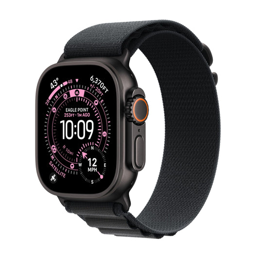 Apple Watch Ultra 3 (GPS + Cellular, 49mm) – Rugged Titanium Multisport Smartwatch with Always-On Retina Display, Advanced Health & Fitness Tracking, Satellite Communication, Precision GPS, Water-Resistant Design + Free Ocean Band