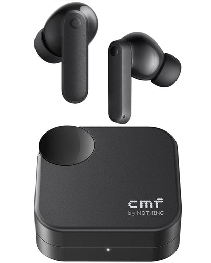 CMF Buds 2a – Wireless ANC Earbuds with 42dB Hybrid Noise Cancellation, Deep Bass 12.4mm Drivers, Quad Mic Clear Calls, Bluetooth Connectivity, Sport-Fit Design & Fast Charging Case | 1-Year Warranty | Easy 14-Day Returns
