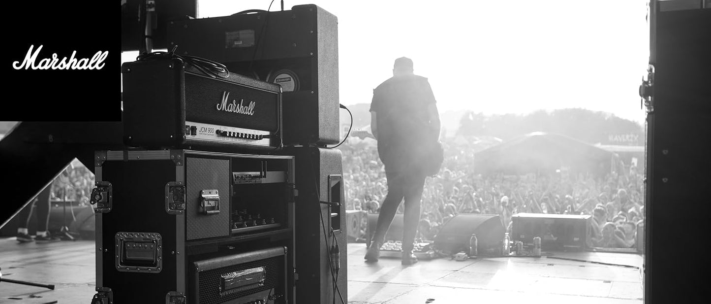 Marshall Minor III – True Wireless In-Ear Earbuds with Balanced Sound, 25H Playtime, Built-In Mic for Clear Calls, Splash-Resistant Design, Touch Controls + Free Protective Case | 1-Year Warranty | Easy 14-Day Returns