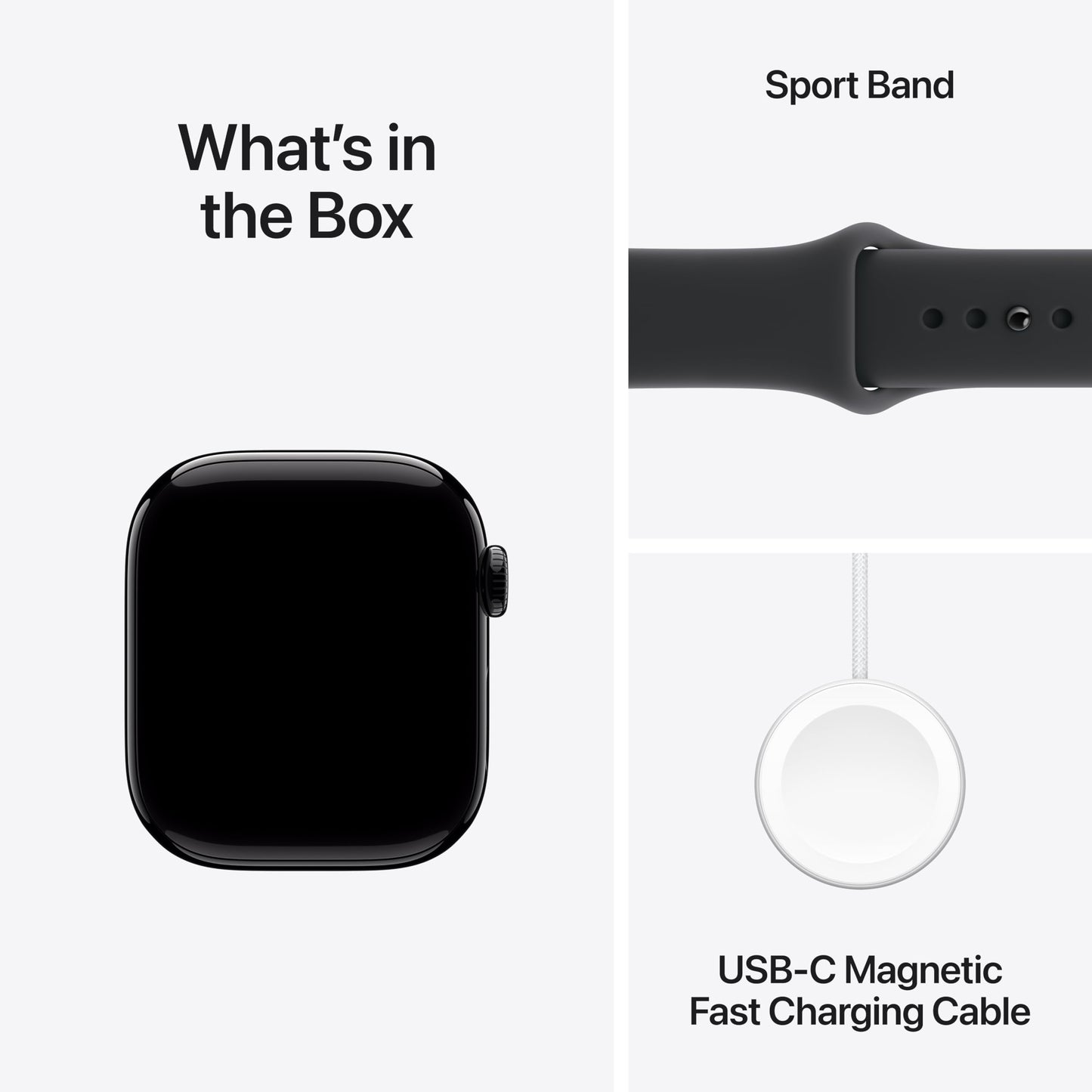 Apple Watch Series 11 (GPS + Cellular, 42mm) – Always-On Retina Display, Advanced Health & Fitness Tracking, Smart Calling & Notifications, Long Battery Life, Water-Resistant Jet Black Aluminum Design + Free Sport Band