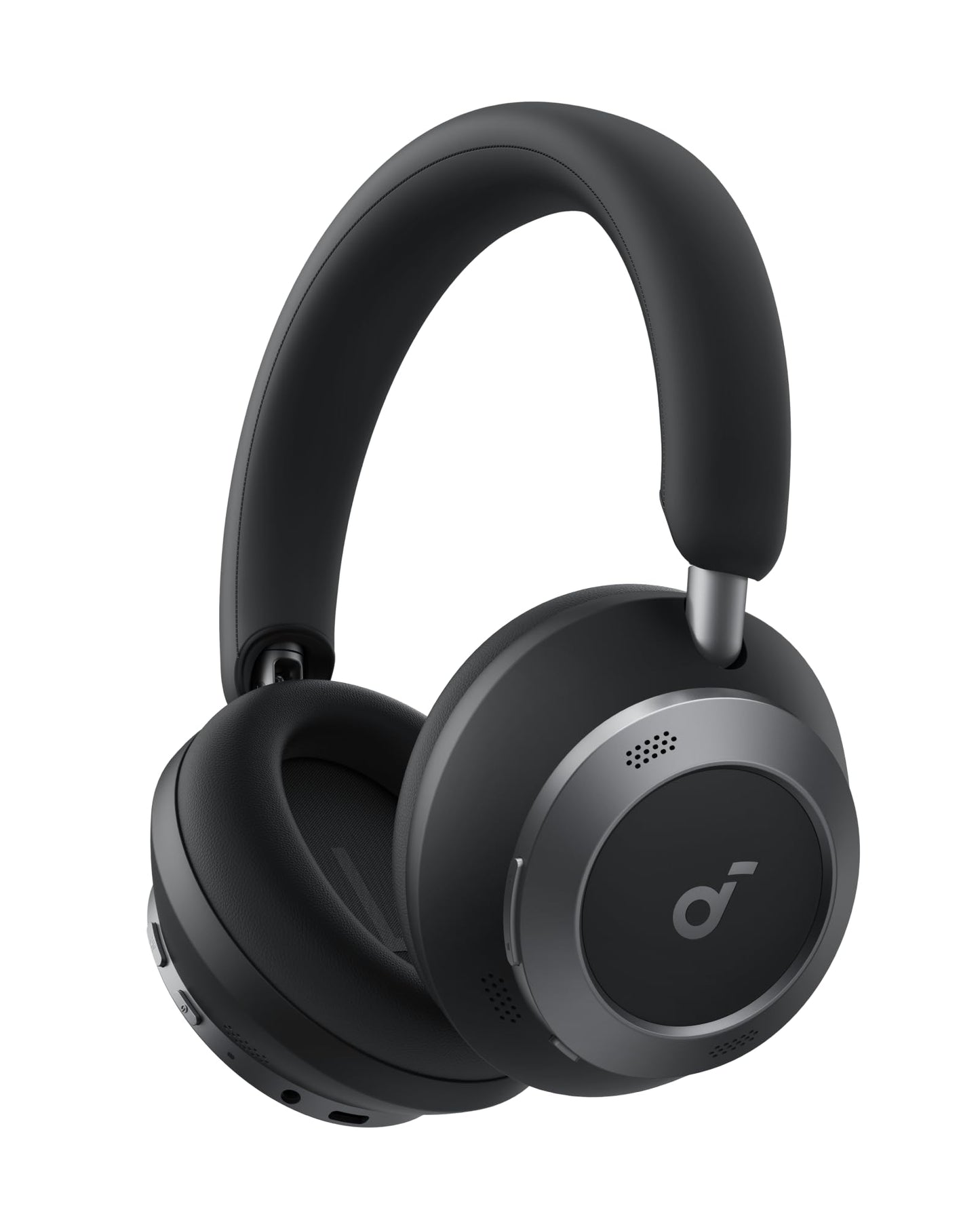 Soundcore Space One Pro – Foldable Wireless Over-Ear Headphones with Adaptive ANC, Hi-Res LDAC Audio, 60H Battery Life, 6-Mic Clear Calls, Fast Charge (5 Min = 8H Playtime), Travel-Ready Comfort + Free Carry Case | 1-Year Warranty | Easy 14-Day Returns