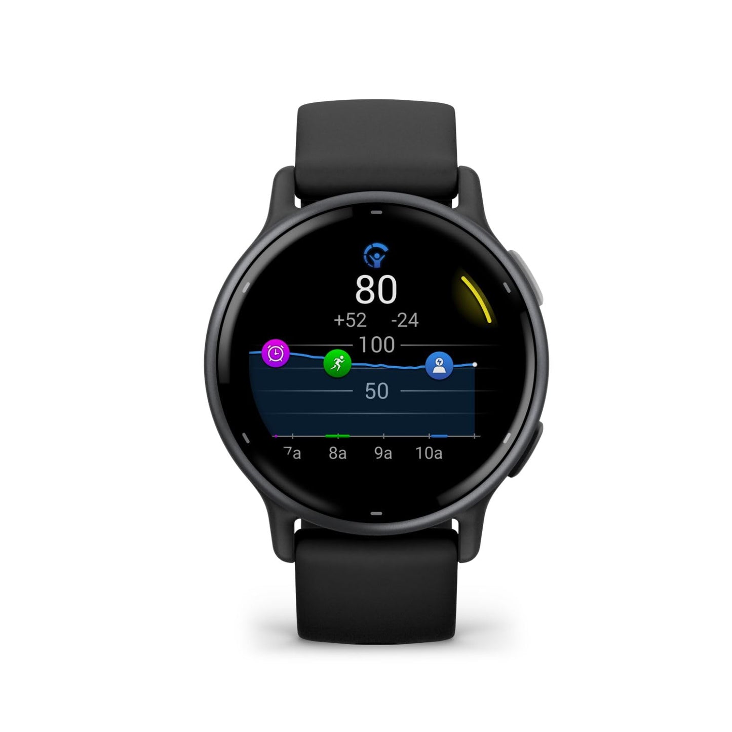 Garmin Vivoactive 5 – GPS Health & Fitness Smartwatch with AMOLED Display, Advanced Heart Rate & Sleep Tracking, Built-In GPS, Up to 11-Day Battery Life, Smart Notifications, Lightweight Aluminum Design + Free Magnetic Charger