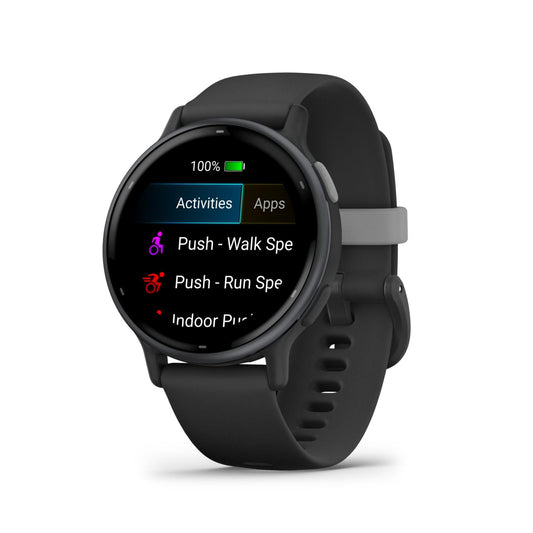 Garmin Vivoactive 5 – GPS Health & Fitness Smartwatch with AMOLED Display, Advanced Heart Rate & Sleep Tracking, Built-In GPS, Up to 11-Day Battery Life, Smart Notifications, Lightweight Aluminum Design + Free Magnetic Charger