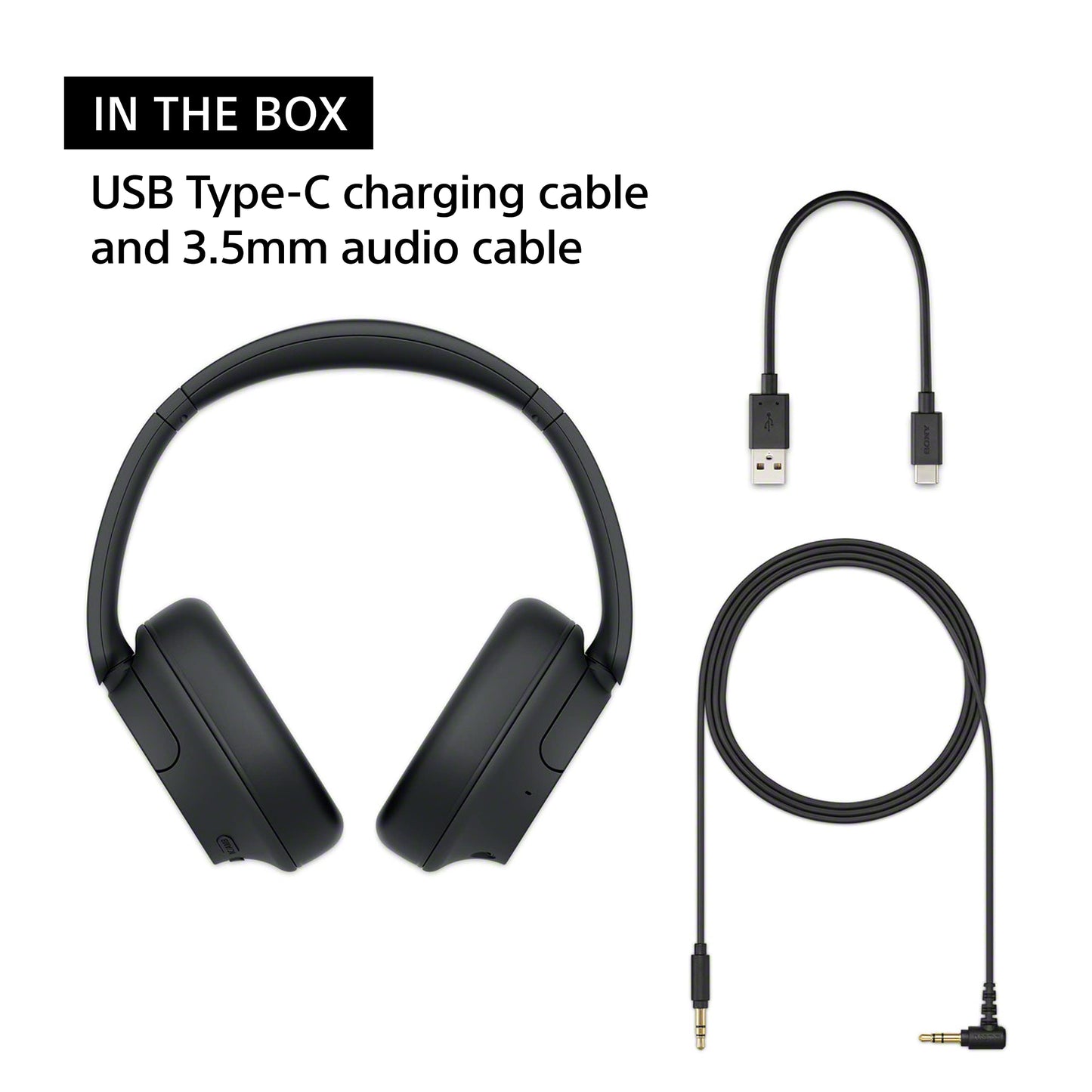 Sony WH-CH720N – Wireless Noise Cancelling Headphones with Crystal-Clear Calls, Deep Bass Stereo Sound, Bluetooth Connectivity, Alexa Built-In, Lightweight Over-Ear Comfort, Long Battery Life + Free AUX Cable | 1-Year Warranty | Easy 14-Day Returns