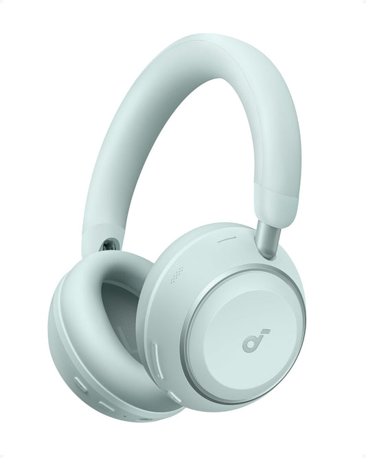 Soundcore Space 2 – Wireless Active Noise Cancelling Headphones with Hi-Res LDAC Audio, 50H Battery Life, Dual Device Connection, Clear Calls, Bluetooth 6.1, Nap Mode & Wearing Detection + Free Carry Pouch | 1-Year Warranty | Easy 14-Day Returns