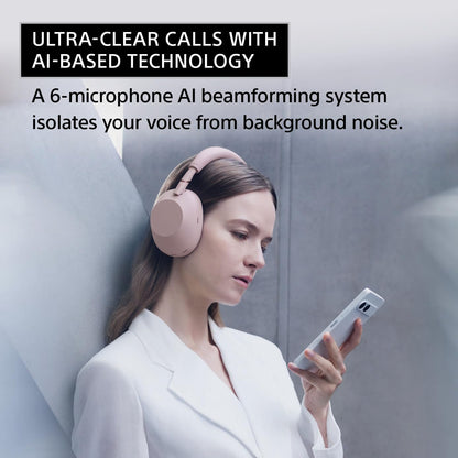 Sony WH-1000XM6 – Premium Wireless Noise Cancelling Headphones with HD NC Processor QN3, 12-Mic Clear Calls, Adaptive Noise Cancellation, Studio-Quality Hi-Res Audio, All-Day Comfort & Fast Charging + Free Carry Case | 1-Year Warranty