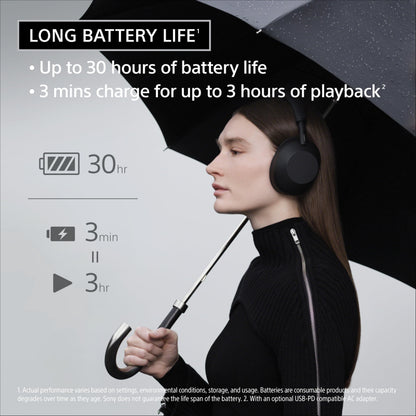 Sony WH-1000XM6 – Premium Wireless Noise Cancelling Headphones with HD NC Processor QN3, 12-Mic Clear Calls, Adaptive Noise Cancellation, Studio-Quality Hi-Res Audio, All-Day Comfort & Fast Charging + Free Carry Case | 1-Year Warranty
