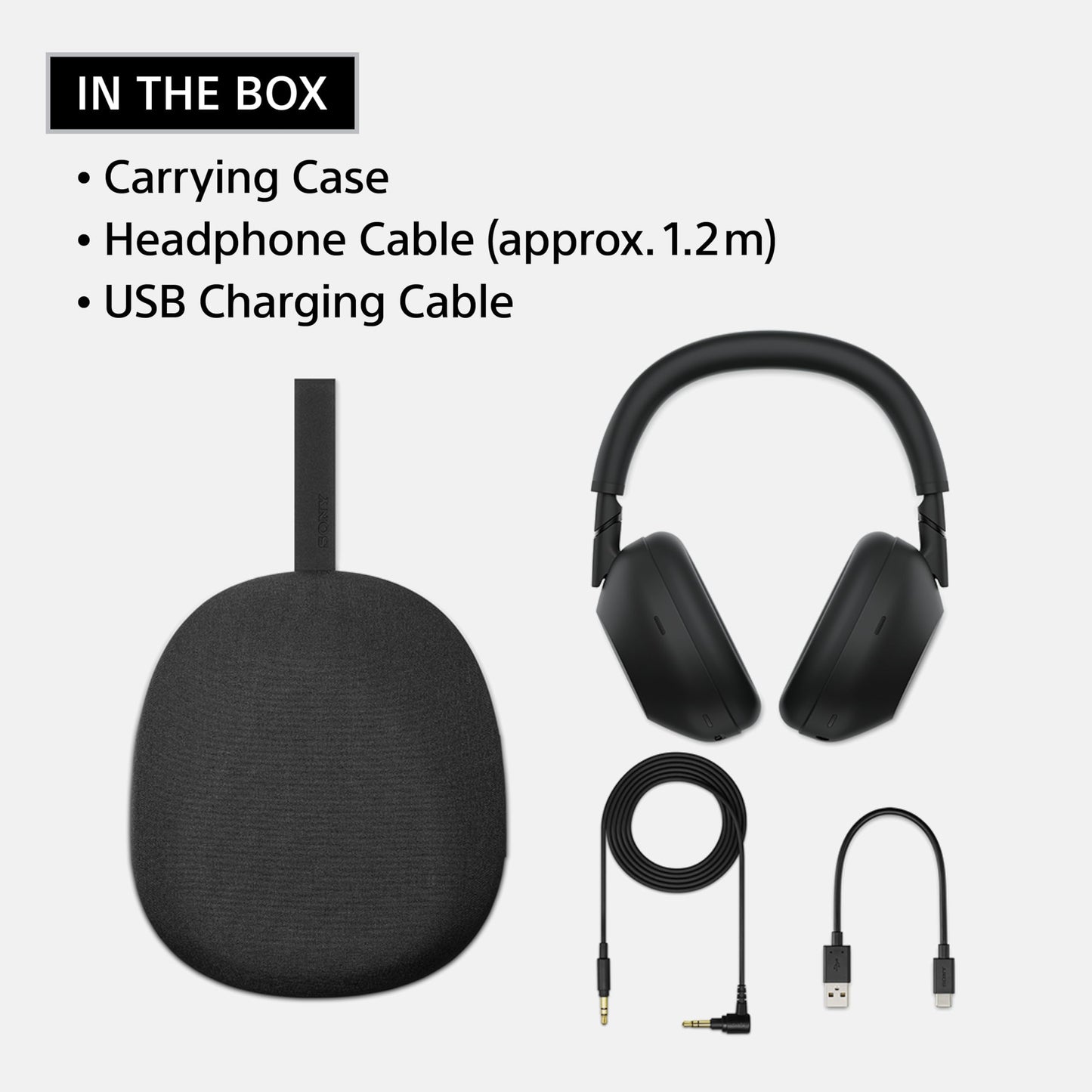 Sony WH-1000XM6 – Premium Wireless Noise Cancelling Headphones with HD NC Processor QN3, 12-Mic Clear Calls, Adaptive Noise Cancellation, Studio-Quality Hi-Res Audio, All-Day Comfort & Fast Charging + Free Carry Case | 1-Year Warranty