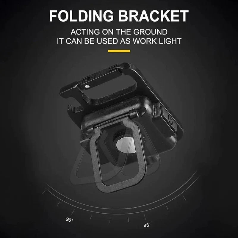 Lumi: Magnetic Keychain Mini LED Torch with Hook, Type-C port, Bottle Opener & Kickstand