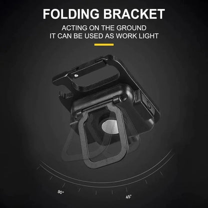 Lumi: Magnetic Keychain Mini LED Torch with Hook, Type-C port, Bottle Opener & Kickstand