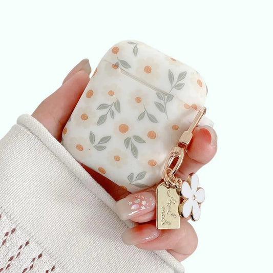 Flower Print AirPods Pro Case - Blooming Floral Protection Cover For Your AirPods 4