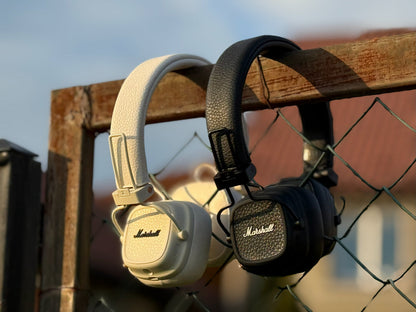Marshall Major V – Wireless Bluetooth Headphones with Iconic Marshall Design, Custom-Tuned 40mm Drivers, 100+ Hour Battery Life, Fast Charging, Dual Mic for Calls, Foldable Travel-Friendly Build | Premium Sound | 1-Year Warranty | 14-Day Easy Returns |